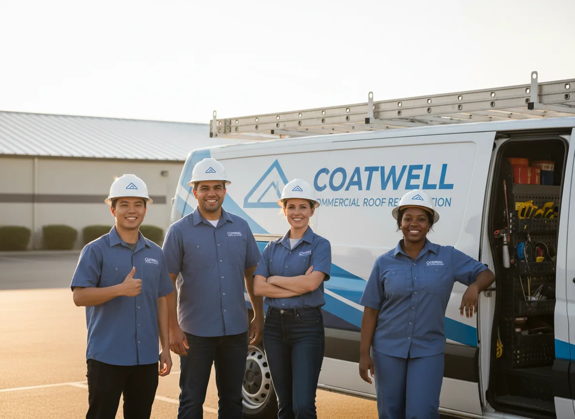 Commercial roof coating company in Hubbell, MI